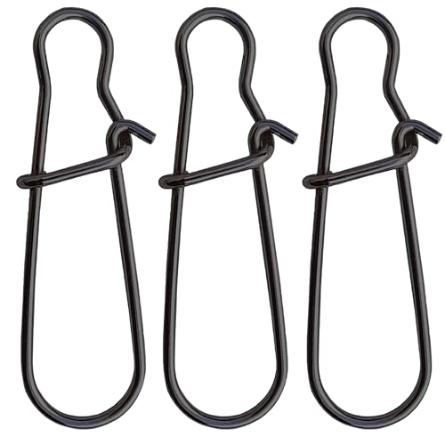 Heavy Duty Fishing Snaps - 66LB Crankbait Clips, 100PCS