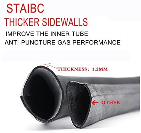 Heavy Duty 10 Inch Inner Tube for Electric Scooters - 10x2.125, 1 Pack