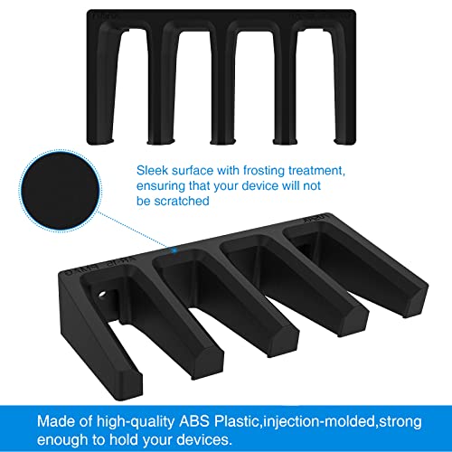 4-Slot PMAG Wall Mount Magazine Rack - Black - 1 Pack