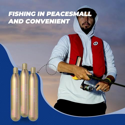33G CO₂ Cartridge for Life Vest - Quick Inflation Accessory