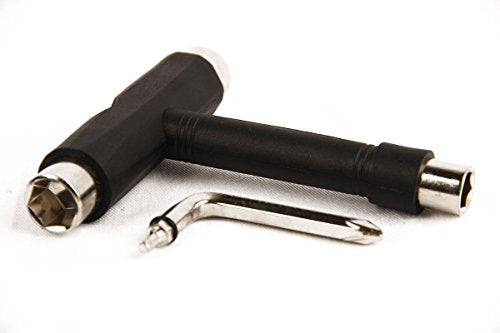 Skateboard T-Tool - All-in-One Repair Tool with 3 Nut Drivers