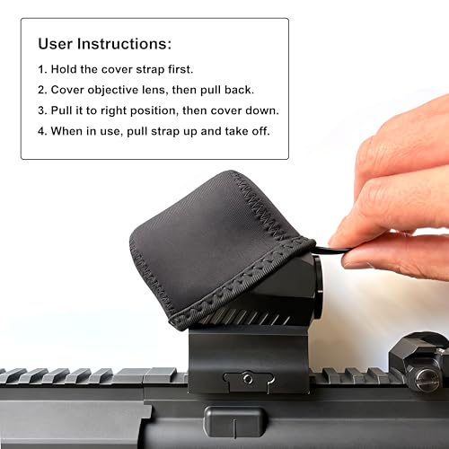 Neoprene Dust Cover for Red Dot Sights - Compatible with Romeo5 & Similar Optics