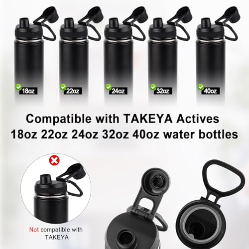 Silicone Gasket Replacement Sealing O-Ring for Takeya Actives Bottle - 4 Pack