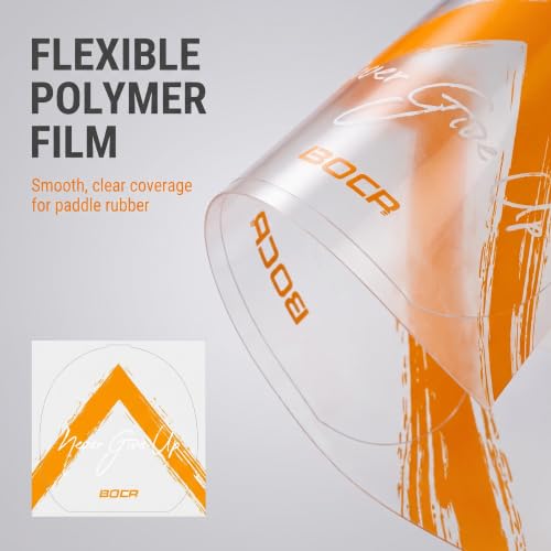 2 Pack Table Tennis Paddle Protective Film Sheets - 6.7"