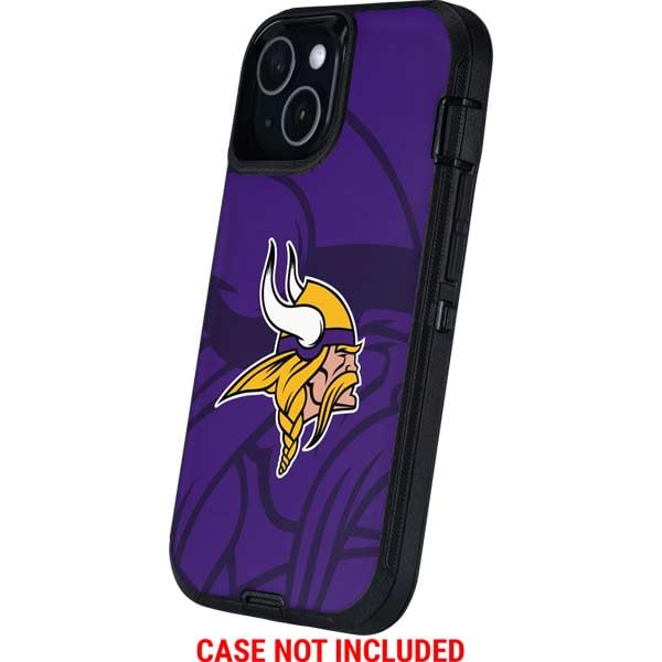Minnesota Vikings iPhone 13 Skin for OtterBox Defender - NFL Design