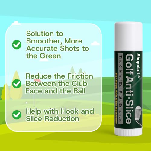 Golf Anti-Slice & Anti-Hook Wax Stick - 2 Pcs