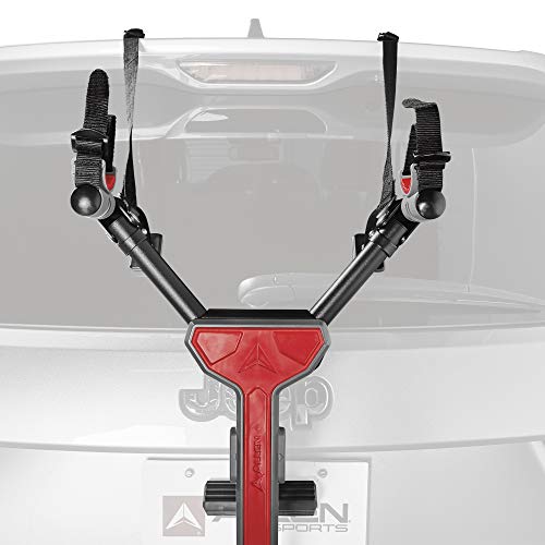 Ultra Compact Folding 1-Bike Trunk Mount Rack - Gray