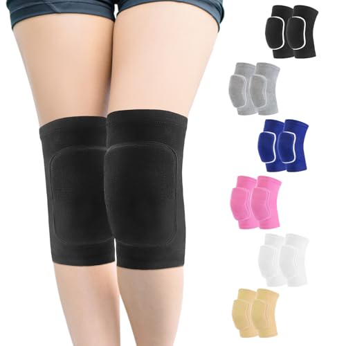 Volleyball Knee Pads - Black Small - Shock Absorbing Protection