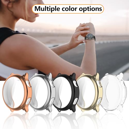 4-Pack TPU Screen Protector Case for Smartwatch - Full Coverage Guard