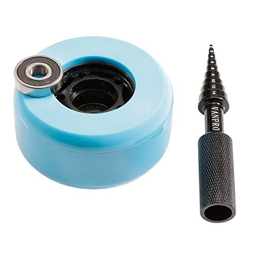 Vanpro Black RC Bearing Removal Tool 2MM-14MM for RC Cars & Skateboards