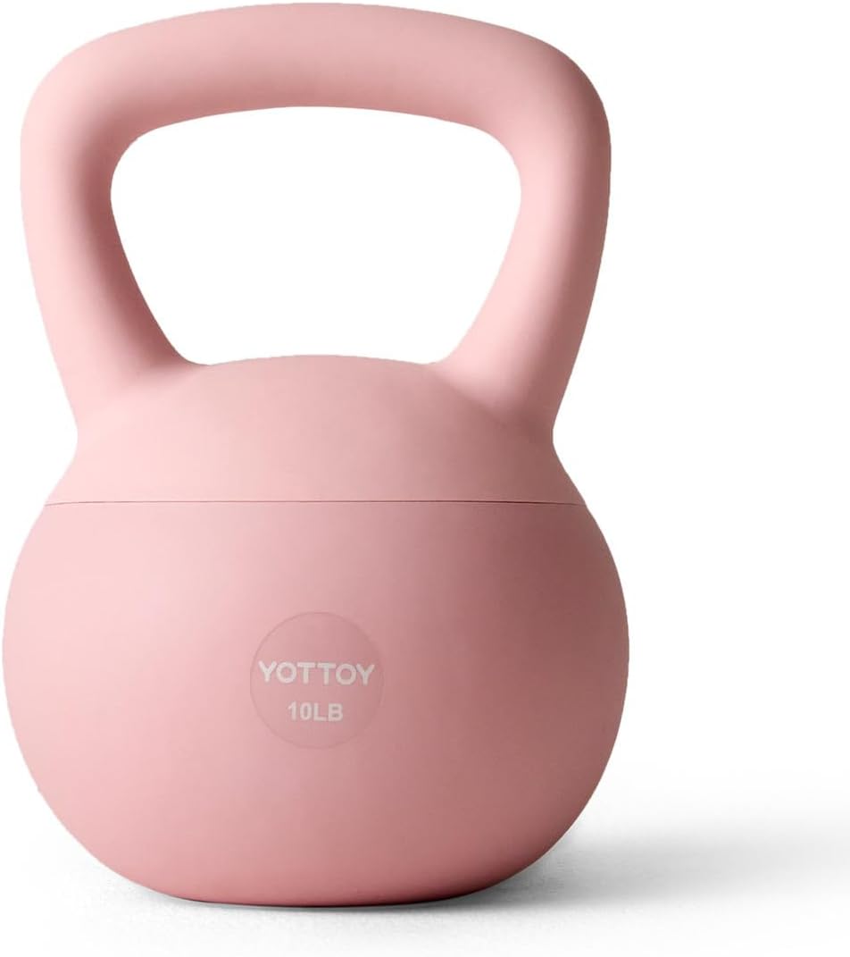 YOTTOY Soft Kettlebell - Anti-Slip Grip Weight for Safe Home Workouts | Perfect for Strength Training