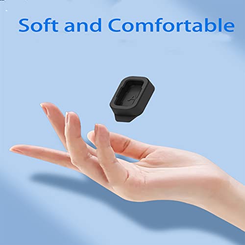 Charger Port Protector Dust Plug for COROS PACE Pro/4/3/2 - Black
