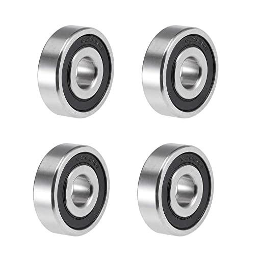 6200 RS Ball Bearings - 10mm x 30mm x 9mm - Sealed - 4 Pcs
