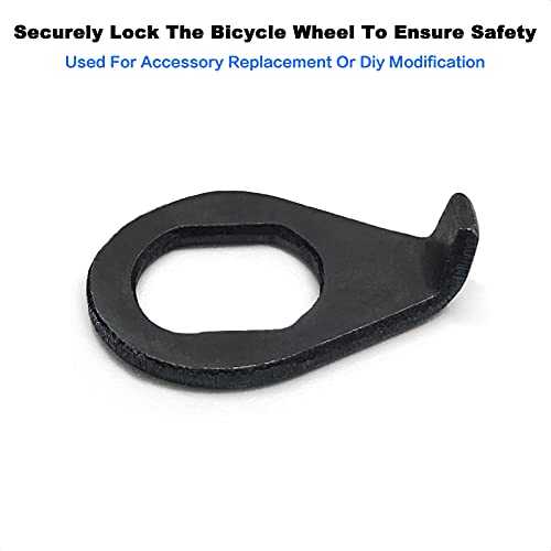 Bicycle Hub Safety Washer Set - 4 High-Hardness Washers (M8 & M10)