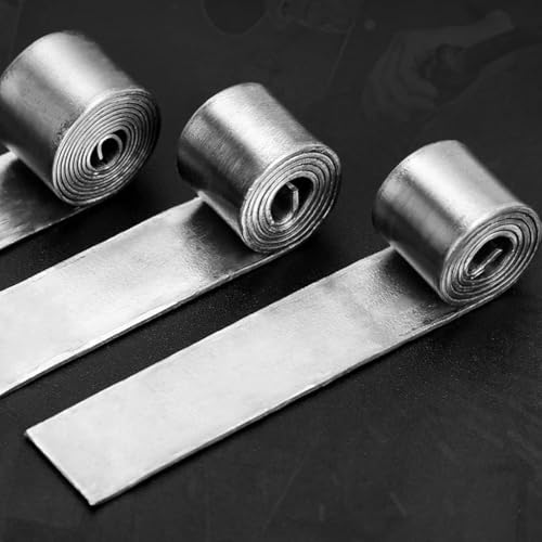 Fishing Lead Sheets - 10 Rolls of 1mm Soft Sinkers for Tackle