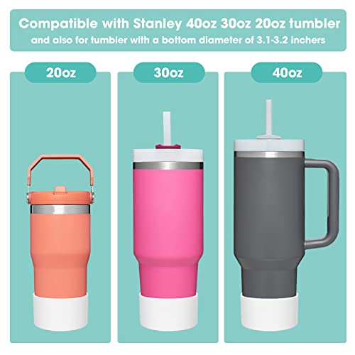 Silicone Protective Boot Cover for Tumblers - 2 Pack - Black