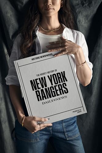 Personalized New York Rangers Hockey History Book - A3 Deluxe Hardcover