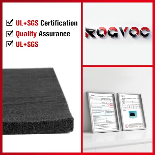 Fireproof Welding Blanket 20x20 Inch 2 Pack, 10mm Thick Heat Resistant Soldering Mat, UL and SGS Certified Insulation Pad for Plumbing, HVAC, Welding and Brazing