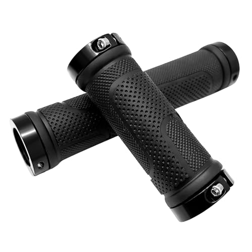 Ergonomic Soft Rubber Bike Handlebar Grips - Long/Short Versions