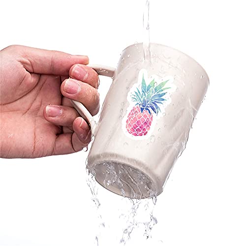 100 Pcs Waterproof Hawaii Summer Stickers - Vinyl Decals