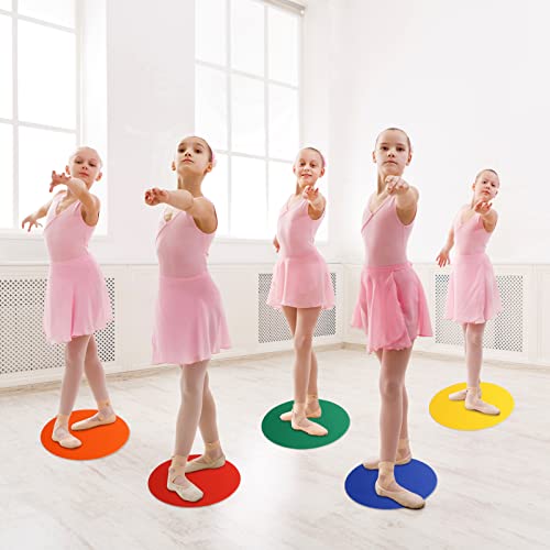 60 Poly Vinyl Spot Markers - Nonslip Agility Training Dots