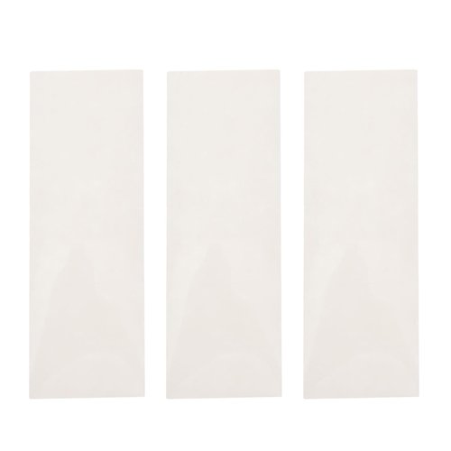 balacoo 3 Sheets Self Adhesive Grip Tape for Fingerboards Transparent Skid Pads with Strong Adhesive Backing Flexible and Elastic Replacement Stickers for Mini Skateboard Decks
