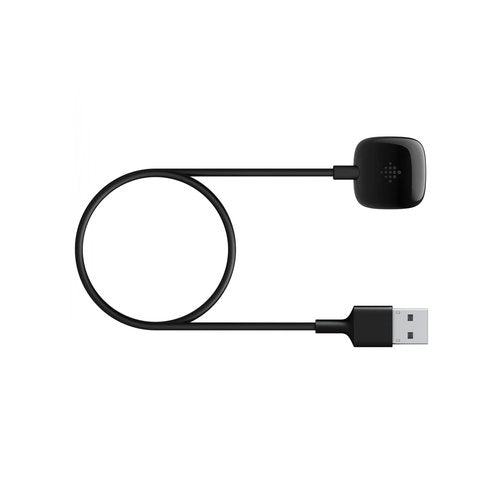 Fitbit Smartwatch Charging Cable for Sense 2, Sense, Versa 4 and Versa 3, Official Product, Black