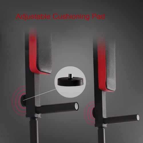 Wall Mounted Pull Up Bar - Heavy Duty Chin Up & Dip Station