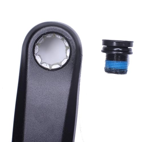 M15 Crank Arm Bolts for E-Bikes - Steel 2PC Set - Black