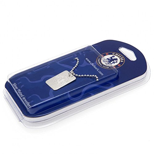 Silver Plated Dog Tag with Chain - 20 Inch Length