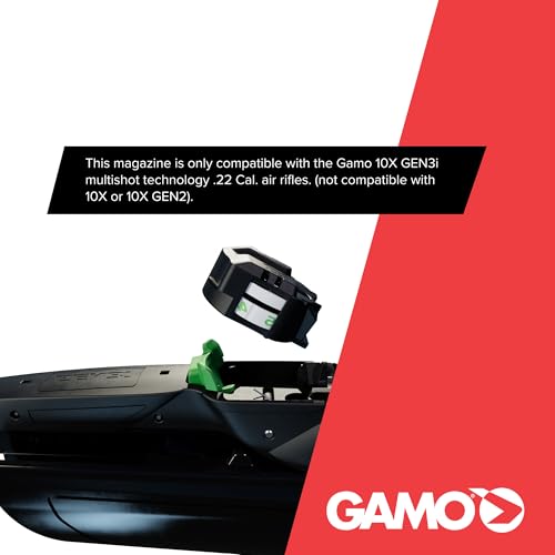 10-Round Gamo Swarm 10X GEN3i Magazine - .22 Cal Smooth Indexing