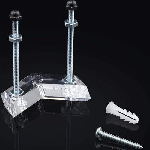 Skateboard Wall Mount – Clear Acrylic Display Rack for Decks