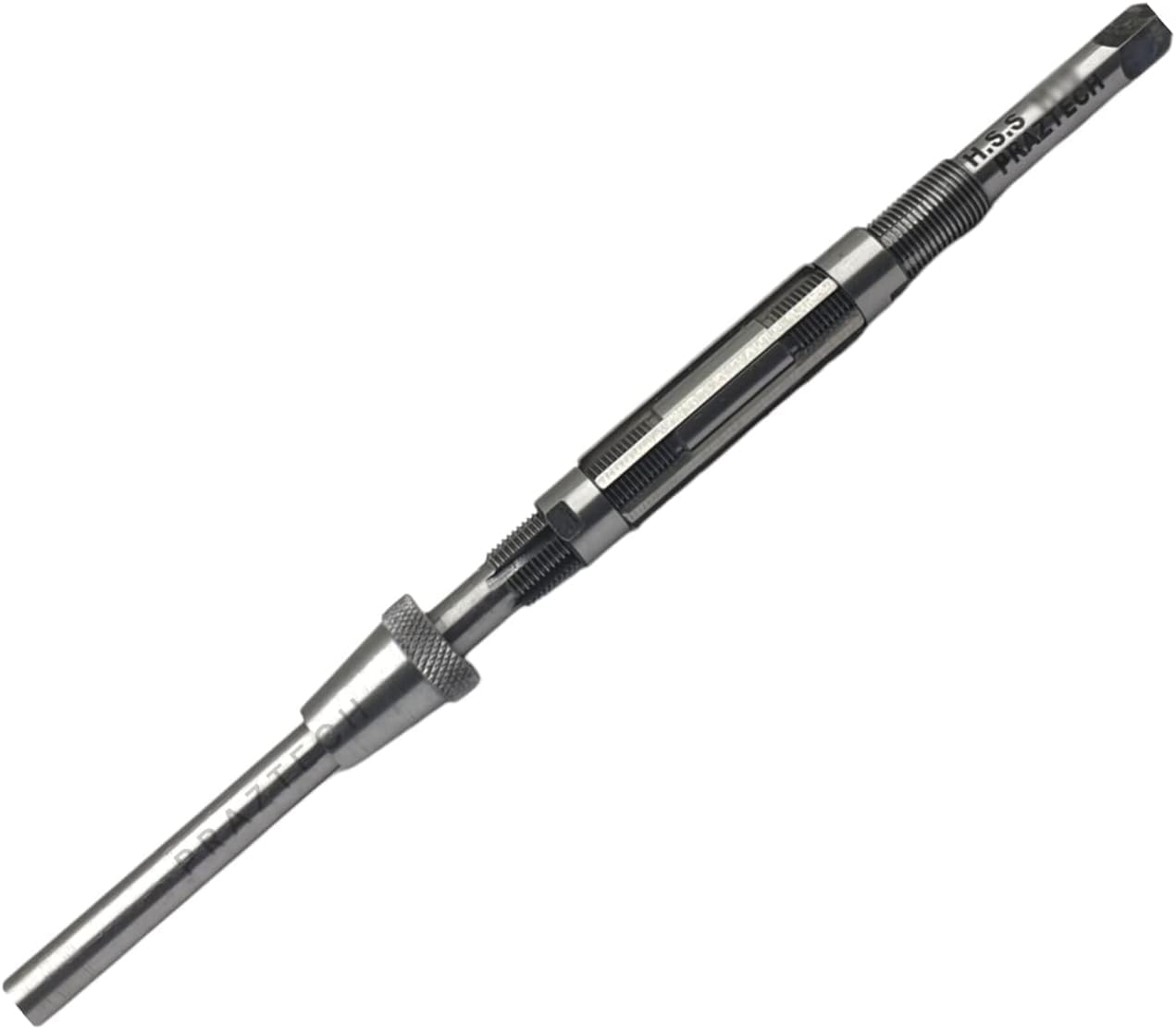 Long Pilot HSS Blade Adjustable Expanding Hand Reamer | KINGPINS Ream | Repair Work | Workshop Tool DIY (H7 : 21/32" - 23/32" (16.6-18.2) mm)