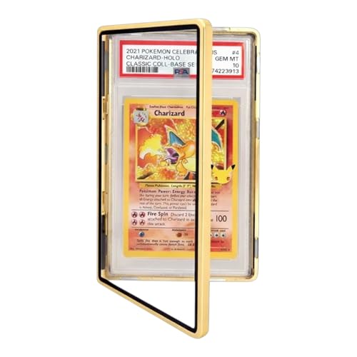 Metal PSA Slab Bumper Case - UV Resistant Aluminum for Graded Cards