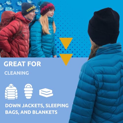 Nikwax Down Wash 1L (33.8 Fl Oz) - Detergent for Down Jackets & Sleeping Bags