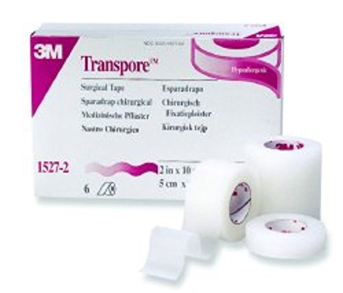 Transpore Clear Medical Tape, Perforated Plastic - 2 Inch x 10 Yards