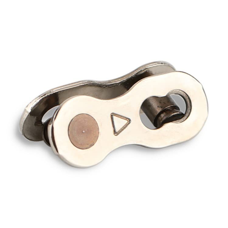 Bike Chain Quick Missing Link - 5 Pairs for 6, 7, 8 Speed - Silver
