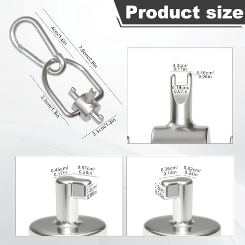 HVAC Locking Cap Key - 3-in-1 Tool for R410A & R22 Refrigerants, 3 Bits