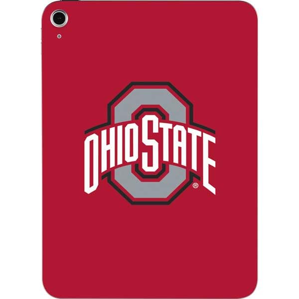 Ohio State University iPad 11th Gen Skin - Red Buckeyes Logo