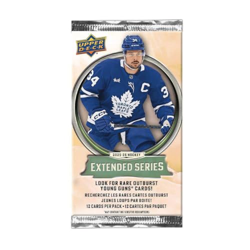 2025-26 Extended Series Hockey Trading Card Blaster Box