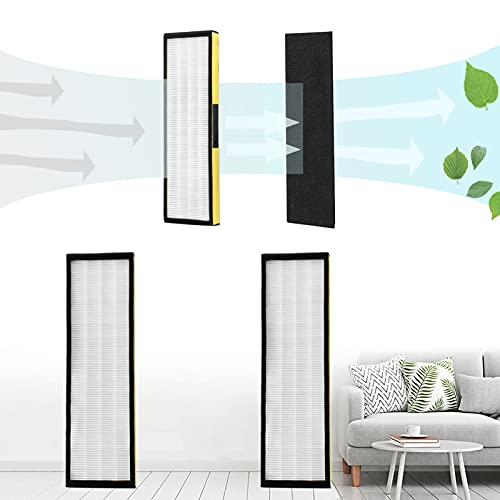 2 Pack Replacement FLT4825 Filter B with 10 Pack Carbon Pre-Filters Compatible with Guardian AC4825, AC4300BPTCA, AC4900CA, AC4825DLX, AC4850PT, CDAP4500BCA, CDAP4500WCA