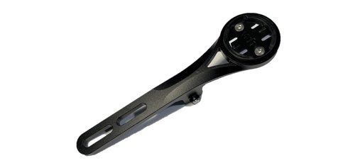Integrated Aero Handlebar Out Front Cycling Computer Road Bike Mount Compatible with Garmin, Wahoo, CatEye, and Bryton with GoPro Action Camera and Bike Light Attachment
