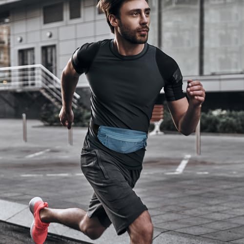 Lightweight Waterproof Fanny Pack for Men & Women - Adjustable Nylon Waist Bag