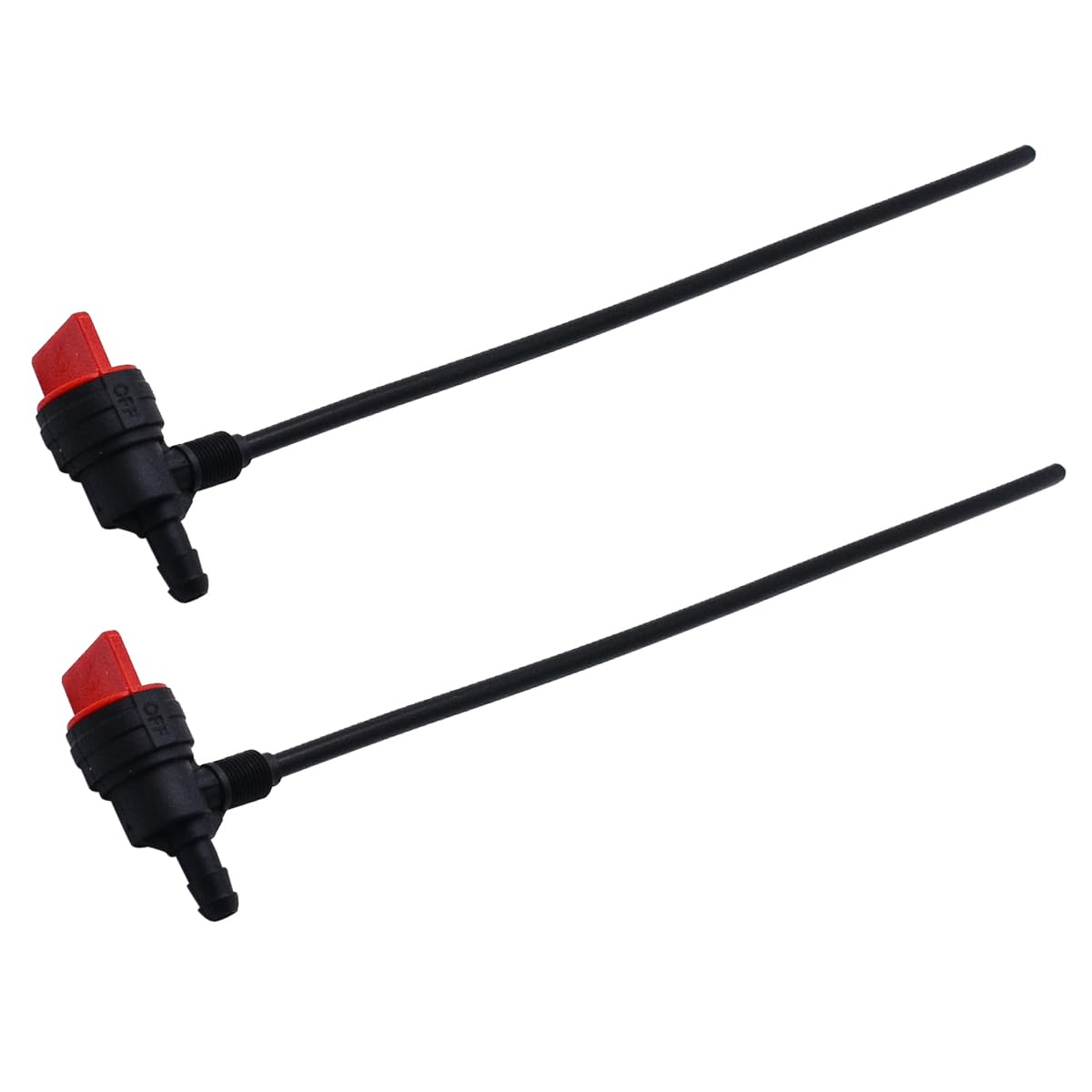 JDLLONG 2PCS 101896901 Fuel Pickup Tube with Shut Off Valve Fit for Club Car DS 1992-up & for Precedent 2005-2008 Gas Golf Cart