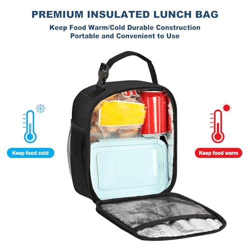 Femuar Lunch Box for Men Women Adults, Small Lunchbox Work Picnic -
