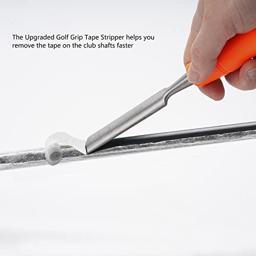 Golf Grip Tape Removal Tool - Graphite & Steel Shaft Tape Stripper Kit
