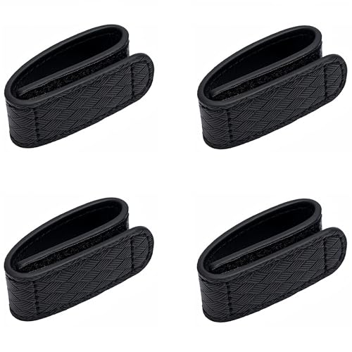Duty Belt Keepers with Hook & Loop Closure - 1.75 Inch (4 PCS) - Basketweave