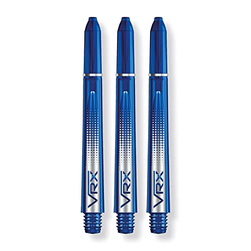 RED DRAGON VRX Medium Dart Shafts - Transparent Polymer Stems with Flight Locking System