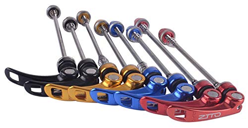 Zsling Bike Skewers Quick Release Front & Rear 110/135mm Aluminum Axles