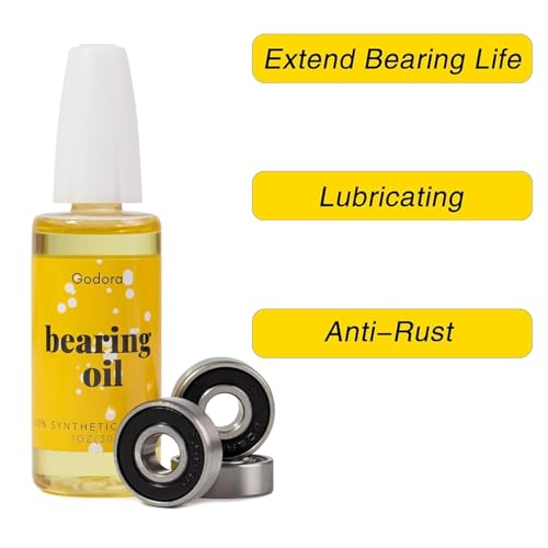 Premium Skateboard Bearing Lubricant Oil - 1 oz